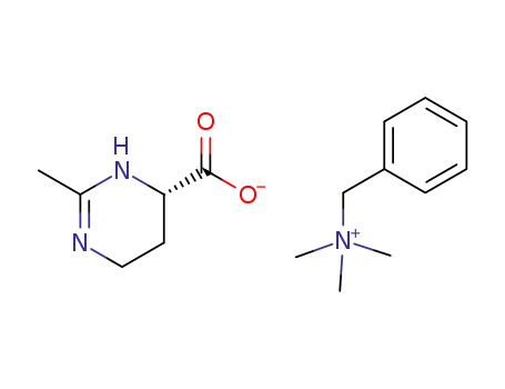 benzyltrimethylammonium 2-methyl-3,4,5,6-tetrahydropyrimidine-4-carboxylate